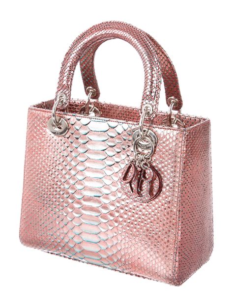 dior piton bag|python Dior handbags.